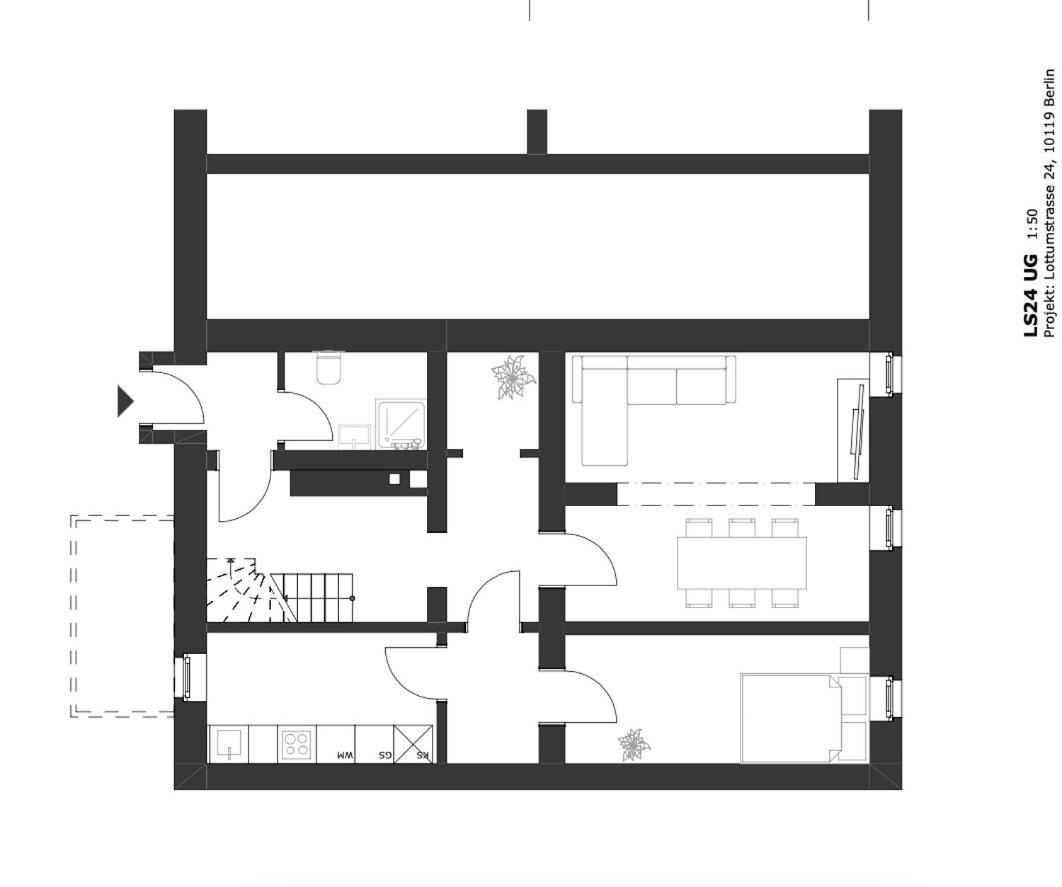 Cityapartment Fuer Bis Zu 8 Personen Berlin Exterior photo